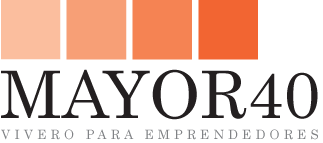 Logotipo de Mayor40, alquiler de oficinas y despachos en Castellón
